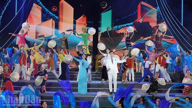 An opening performance at the programme