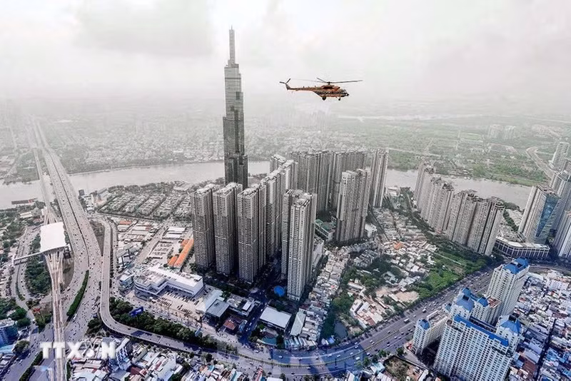 The international financial centre will span 793 hectares in Ho Chi Minh City. (Illustrative photo: VNA)