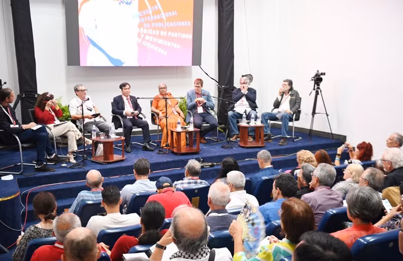 At the 3rd International Meeting of Theoretical Publications of Left-wing Parties and Movements (Photo: VNA)