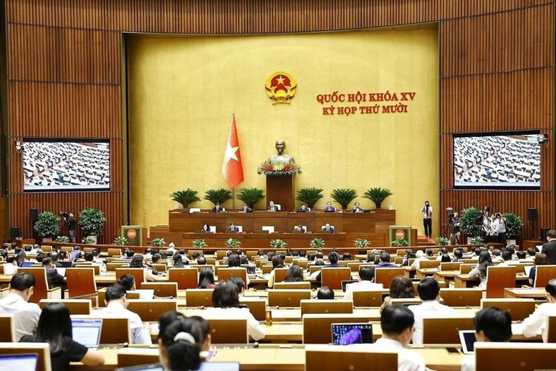 A view of the National Assembly's 10 session. (Photo: VNA)