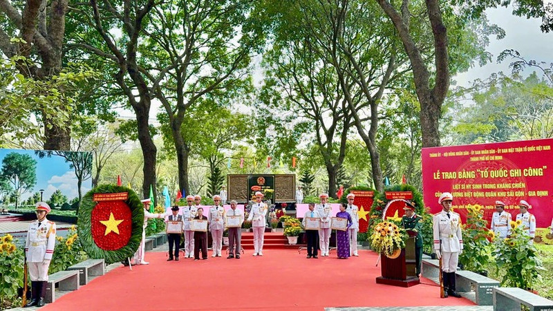 An overview of the ceremony