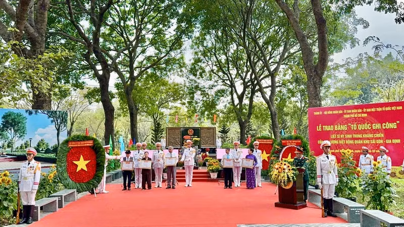 An overview of the ceremony