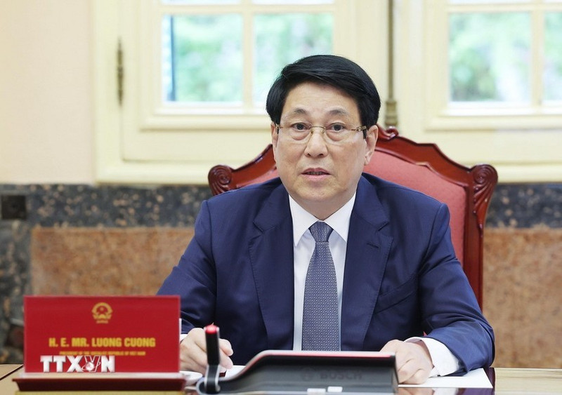 State President Luong Cuong (Photo: VNA)