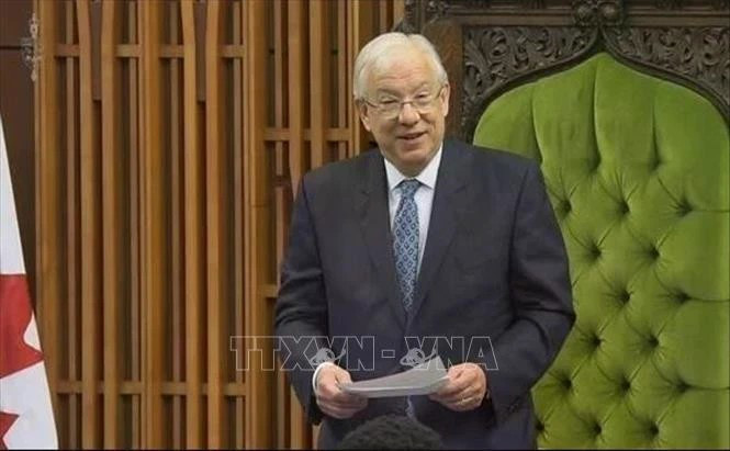 Speaker of the House of Commons of Canada Francis Scarpaleggia (Photo: The Suburban/VNA)