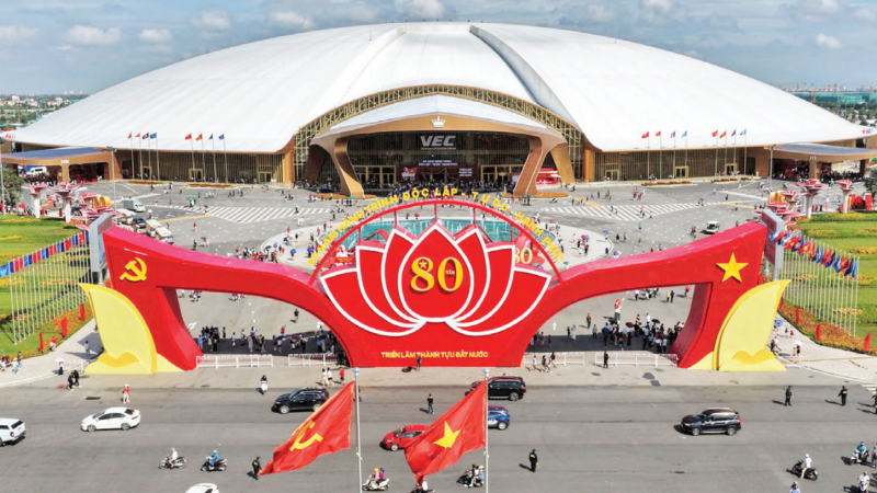 The Viet Nam Exposition Centre (VEC) in Dong Anh, Ha Noi. (Photo: GIA HUY)