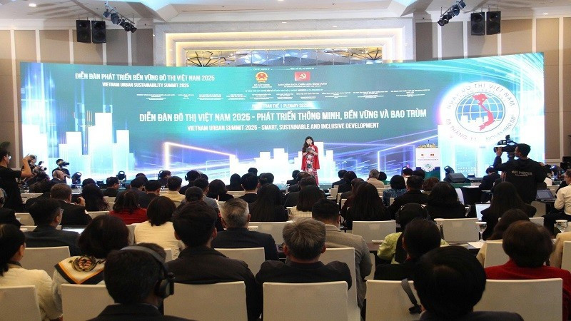 Overview of the Viet Nam Sustainable Urban Development Forum 2025. (Photo: LAN HUONG)