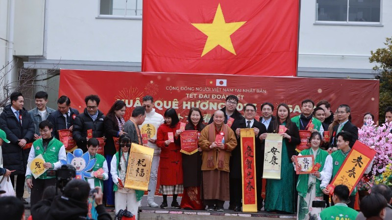 The “Homeland Spring – Great Unity Tet Osaka 2026” programme took place at Ikuno Park in Osaka, Japan.