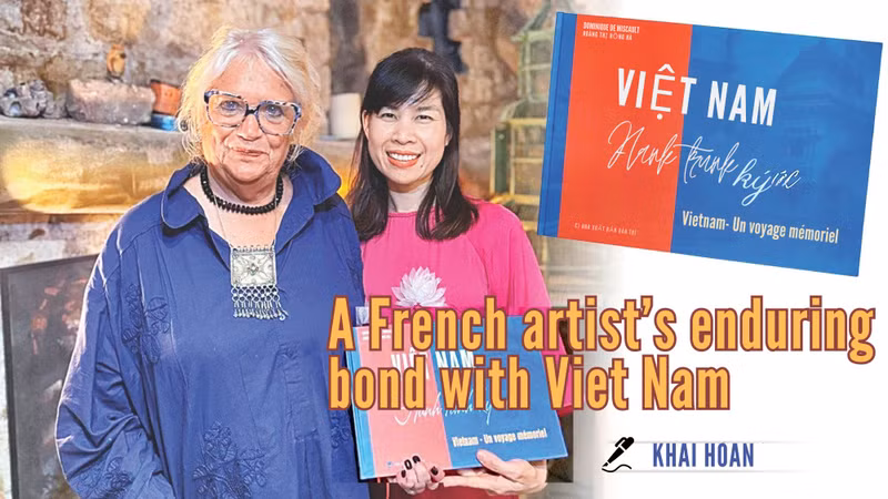 A French artist’s enduring bond with Viet Nam