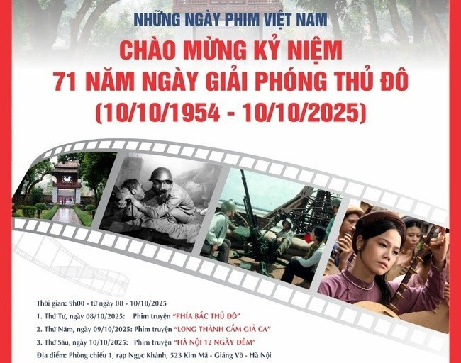Free film screenings mark Ha Noi’s Liberation Day