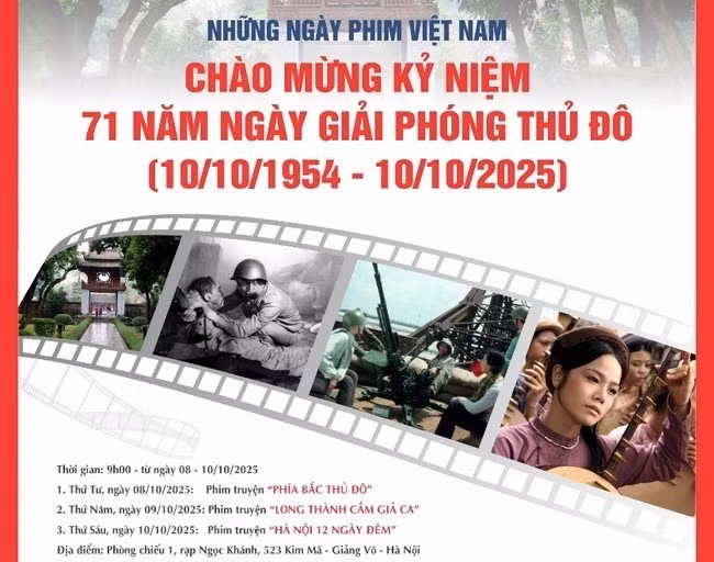 Free film screenings mark Ha Noi’s Liberation Day