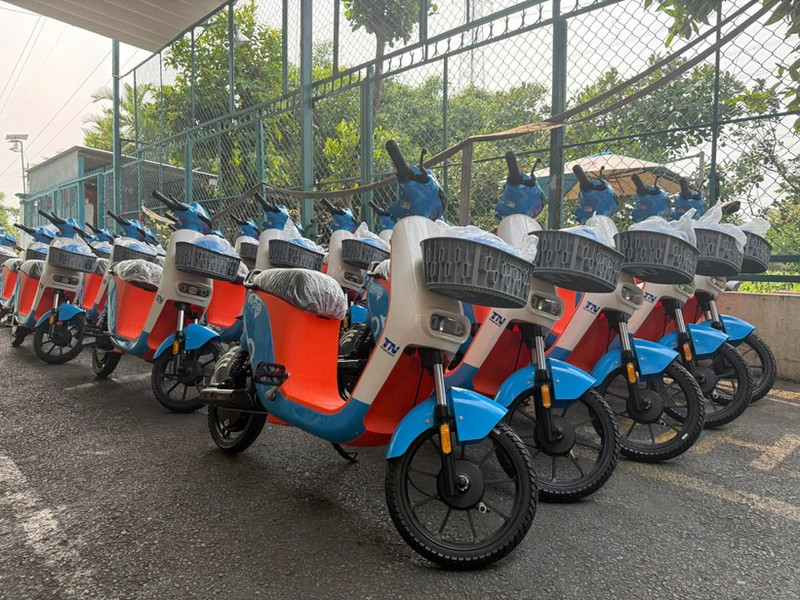 A total of 500 public e-bikes are expected to put into use across the entire station network in Ho Chi Minh City in March. (Photo: Ho Chi Minh City Management Centre of Public Transport)