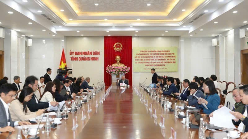 An overview of the working session.