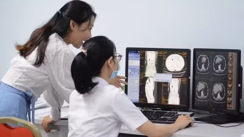 Da Nang Oncology Hospital applies advanced techniques in the treatment and diagnosis of cancer. (Illustrative photo: VNA)