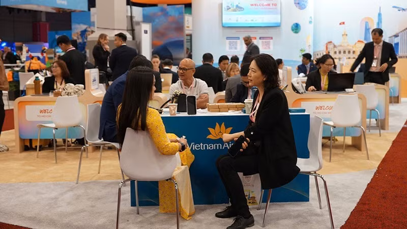 Ho Chi Minh City enterprises promote tourism in the US. (Photo: Ho Chi Minh City Department of Tourism)