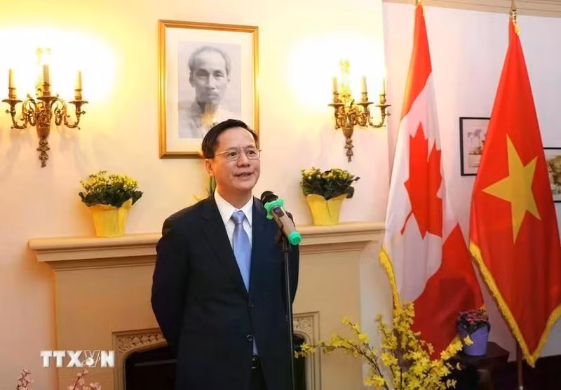 Vietnamese Ambassador to Canada Pham Vinh Quang (Photo: VNA)