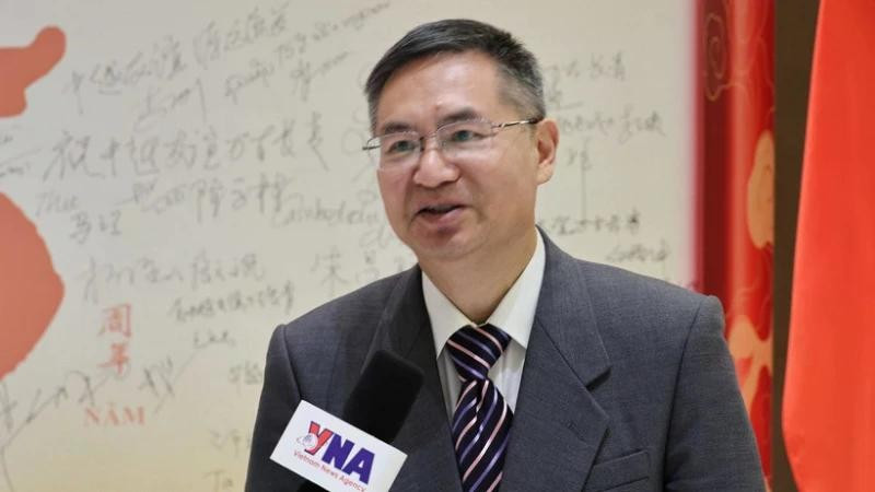 Prof. Dr. Cheng Hanping, Executive Director of the Institute for Regional and National Studies and Director of the Viet Nam Studies Centre at Zhejiang University of Technology in China. (Photo: VNA)