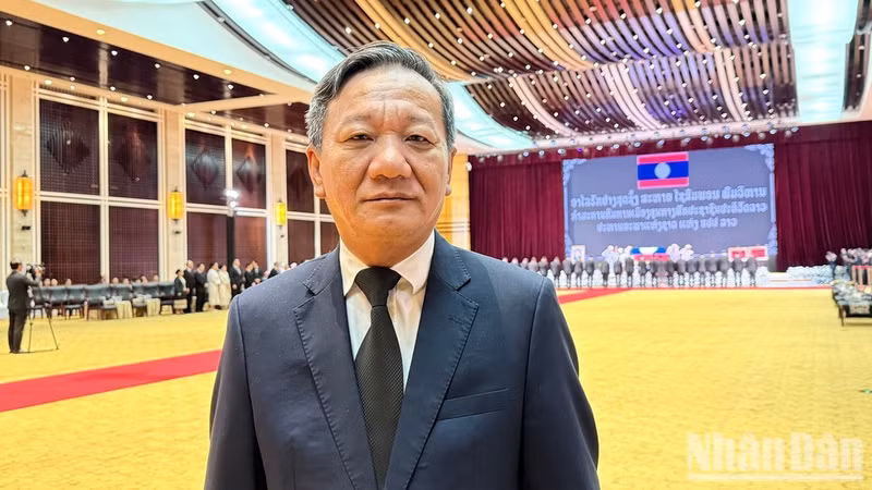 Ambassador Nguyen Minh Tam. (Photo: TRINH DUNG)