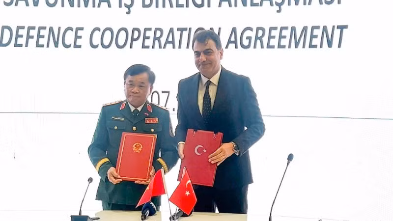 Viet Nam and Türkiye sign defence cooperation agreement.
