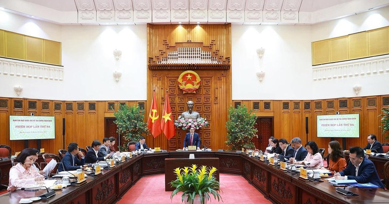 At the third meeting of the National Steering Committee for Financial Inclusion (Photo: VNA)