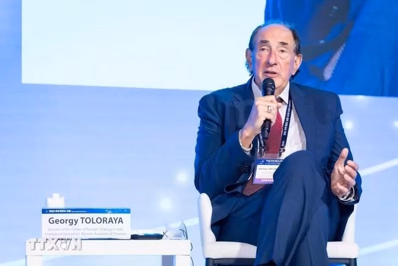 Prof. George Toloraya, Director of the Centre for Russian Strategy in Asia at the Institute of Economics of the Russian Academy of Sciences. (Photo published by VNA)