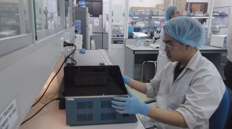 Scientific research activities at Viet Nam National University–Ho Chi Minh City.