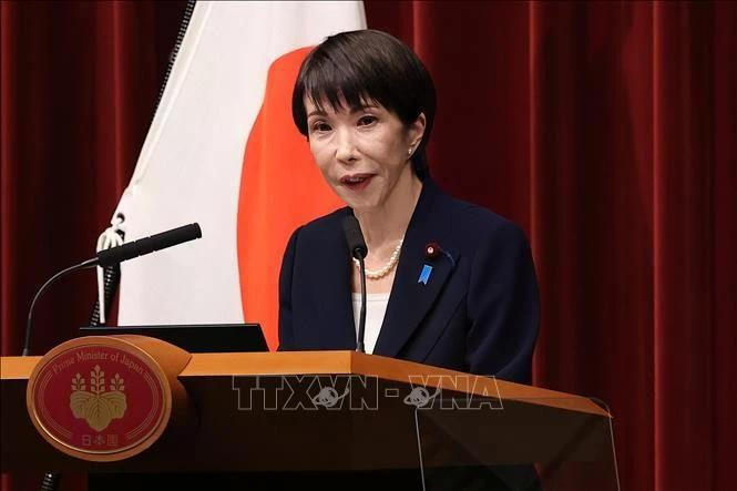 Prime Minister of Japan Takaichi Sanae. (Photo: Xinhua/VNA)