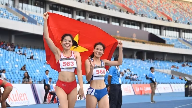 Key sports such as athletics are receiving comprehensive investment as Viet Nam targets strong performances at upcoming regional events. (Photo: Duong Thuat)