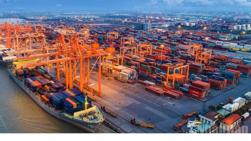 The Cai Mep–Thi Vai Port.