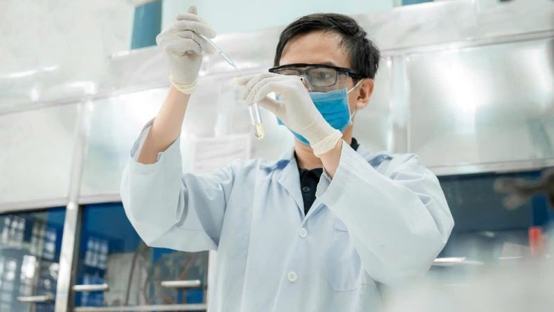 Scientific research at Viet Nam National University, Ho Chi Minh City.