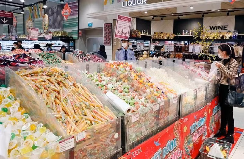 AEON Mall Long Bien in Hanoi. (Photo: VNA)