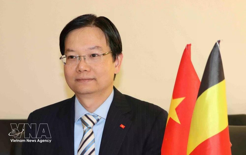 Tran Ngoc Quan, Trade Counsellor and head of the Viet Nam Trade Office in Belgium and the EU (Photo: VNA)