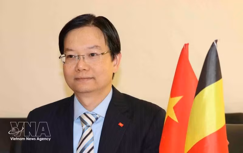 Tran Ngoc Quan, Trade Counsellor and head of the Viet Nam Trade Office in Belgium and the EU (Photo: VNA)