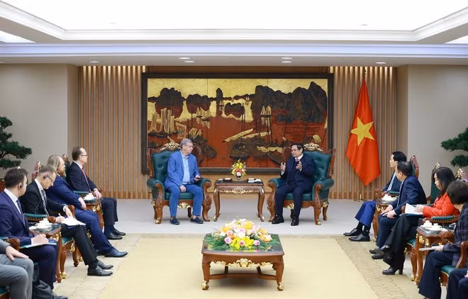 At the reception (Photo: VNA)