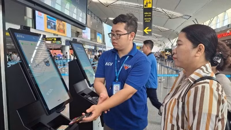 Da Nang International Airport launches biometric priority lane for passengers