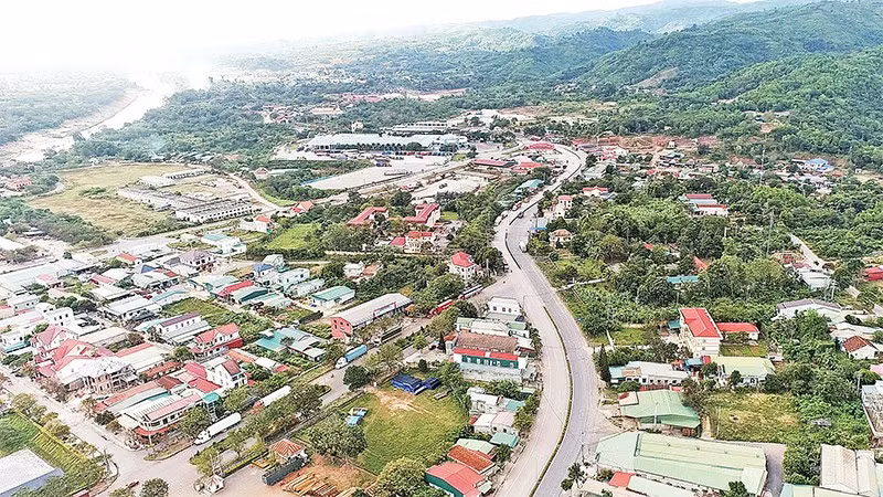 Lao Bao International Border Gate, the site designated for the construction of the Lao Bao–Dansavan Joint Cross-Border Economic Zone.