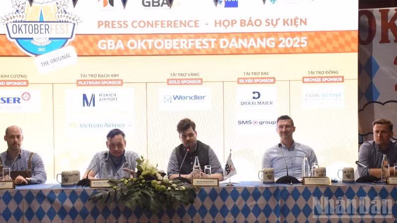 The German Business Association in Viet Nam (GBA) announces GBA Oktoberfest Da Nang 2025. (Photo: ANH DAO)