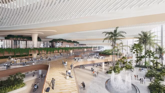 Terminal 2 at Phu Quoc International Airport (Photo: Sun Group)