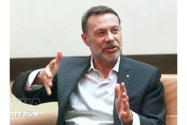 Former Australian Ambassador to Vietnam Andrew Goledzinowski. Published by VNA