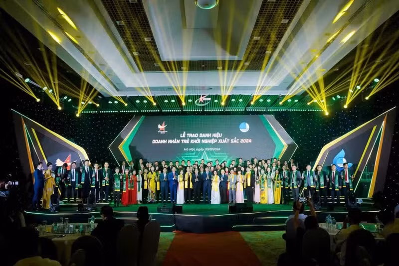 The 2024 outstanding young start-up entrepreneurs awards ceremony.