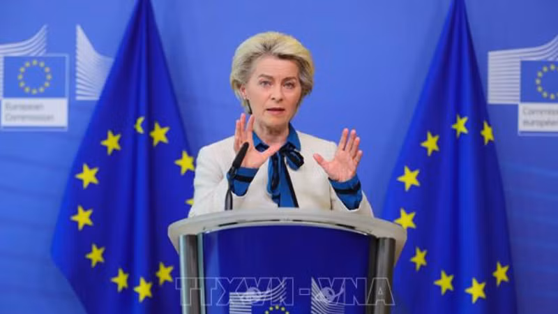 European Commission President Ursula von der Leyen. (Photo: VNA)