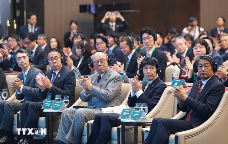 Delegates attend the first Viet Nam–Japan Local Cooperation Forum