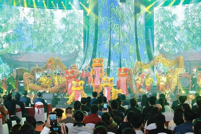 The opening ceremony of the first Spring Fair 2026. (Photo: VNA)