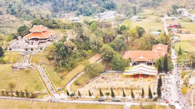 Pac Bo Special National Relic Site, Truong Ha Commune, Cao Bang Province. (Photo: ANH TUAN)