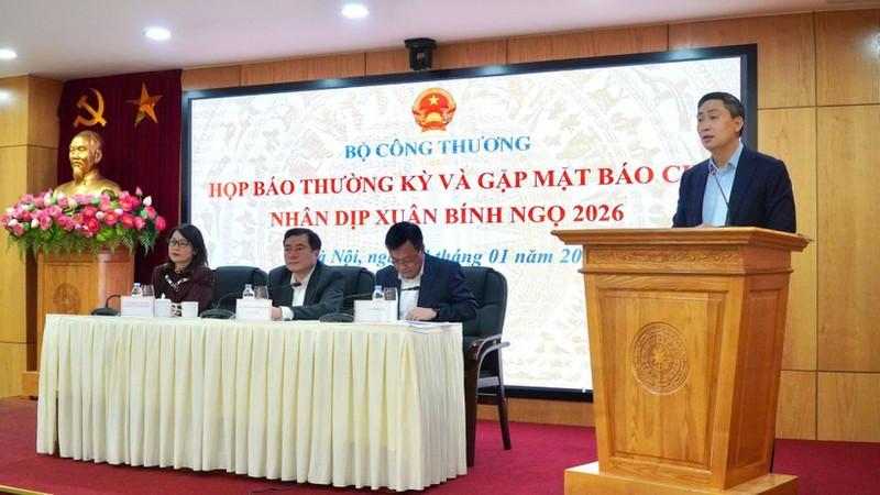 At the regular press briefing of the Ministry of Industry and Trade.