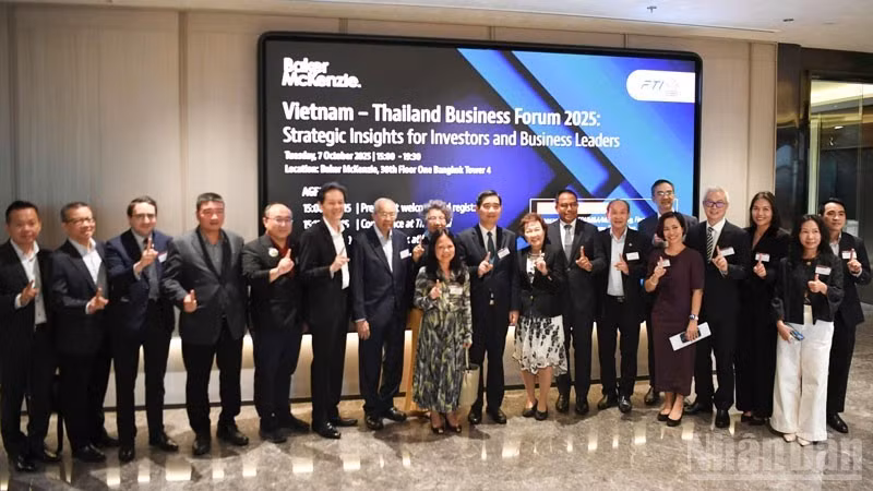 “Viet Nam–Thailand Business Forum 2025: Strategic Insights for Investors and Business Leaders.” (Photo: XUAN SON)