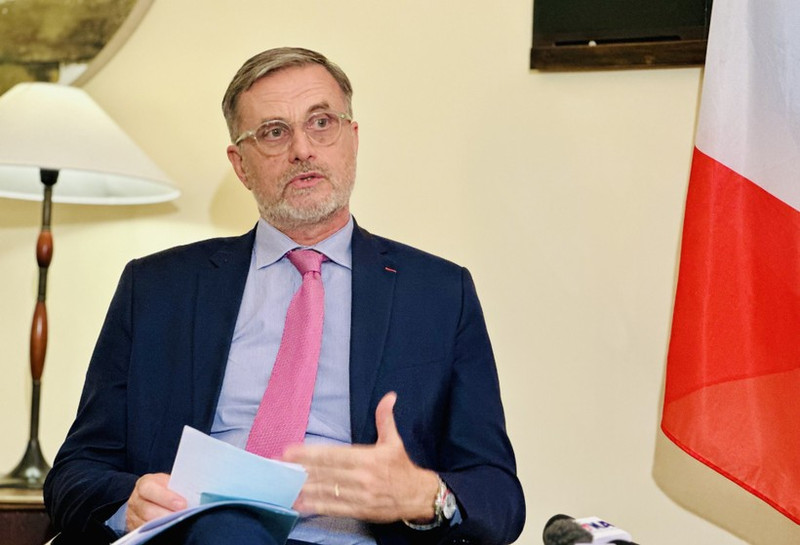 French Ambassador to Viet Nam Olivier Brochet (Photo: VNA)