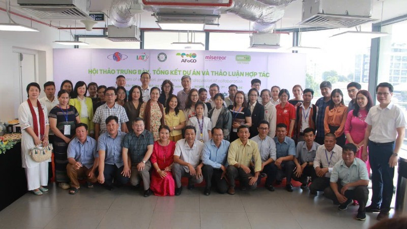 Delegates attend the workshop.