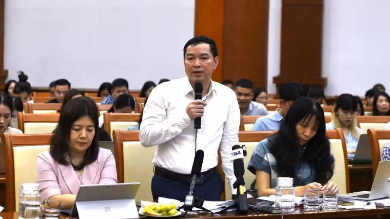 Duong Tien Dung, Deputy Head of the State Budget Department under the Ministry of Finance. (Photo: The Ministry of Finance)