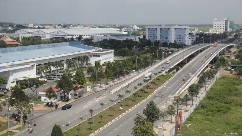 A corner of the Ho Chi Minh City Hi-Tech Park.