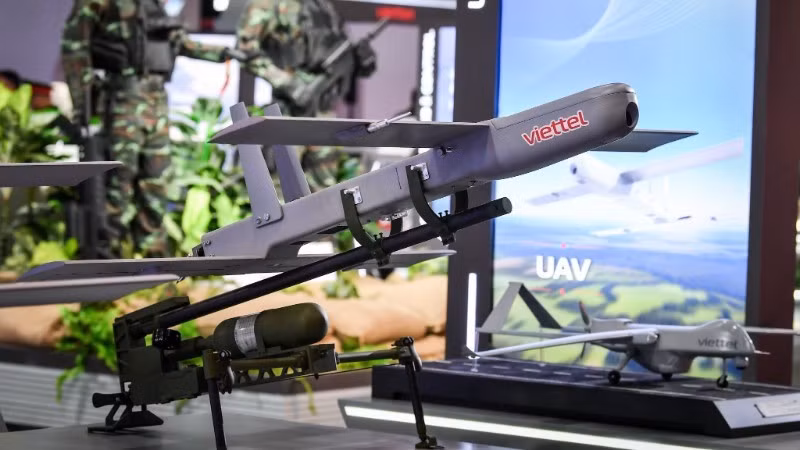 The VU-C2 suicide UAV. (Photo: THANH DAT)